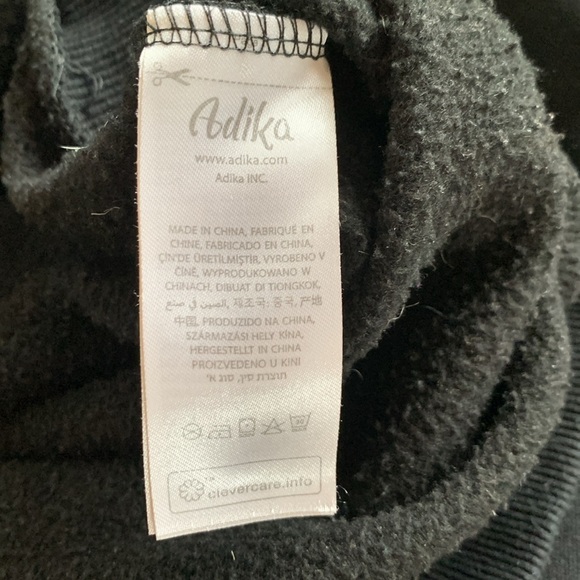 Adika Butterfly Hoodie Oversized Black Sweatshirt Multi Color Graphic Unisex OS - Picture 7 of 11